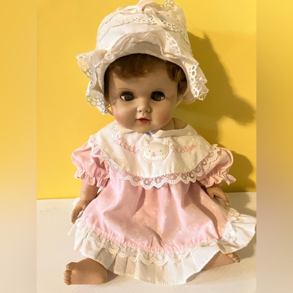 American Character Action TOODLES Baby Doll Lt Hair Blue Eyes Jointed 1950s